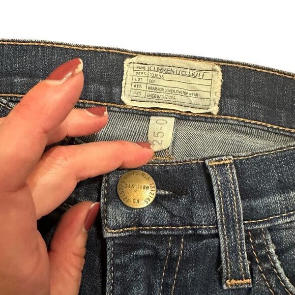 Current/Elliott Womens The stiletto Townie jeans, skinny,mid-rise, Size 25-0 - Picture 6 of 10